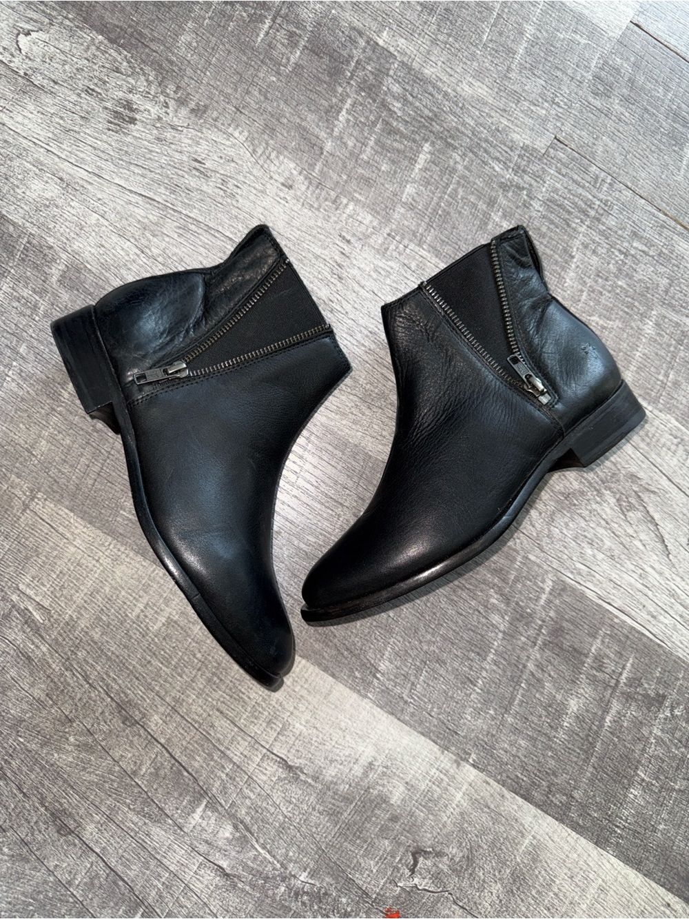 Frye Carly Zip Chelsea Ankle Boot